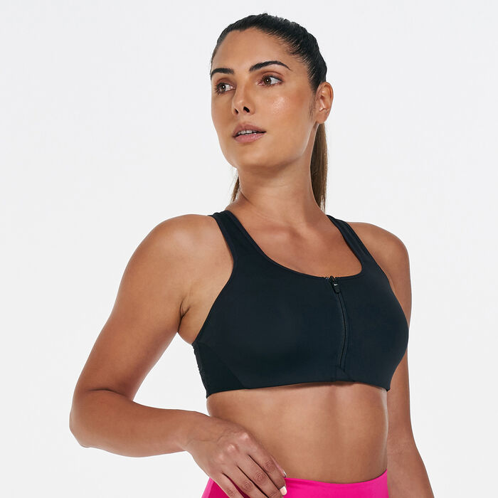 Nike Women's Dri-FIT Shape Padded Sports Bra Black image number 0