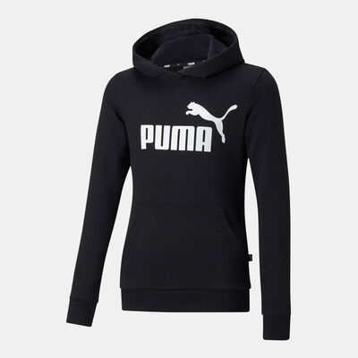 PUMA Kids' Essentials Logo Hoodie Black