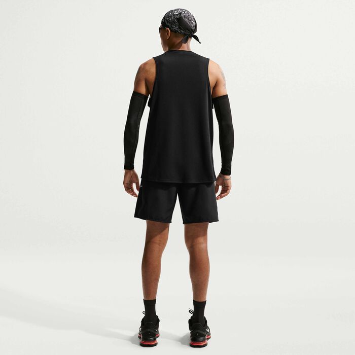 Nike Men's Miler Dri-FIT Running Shorts Black image number 4