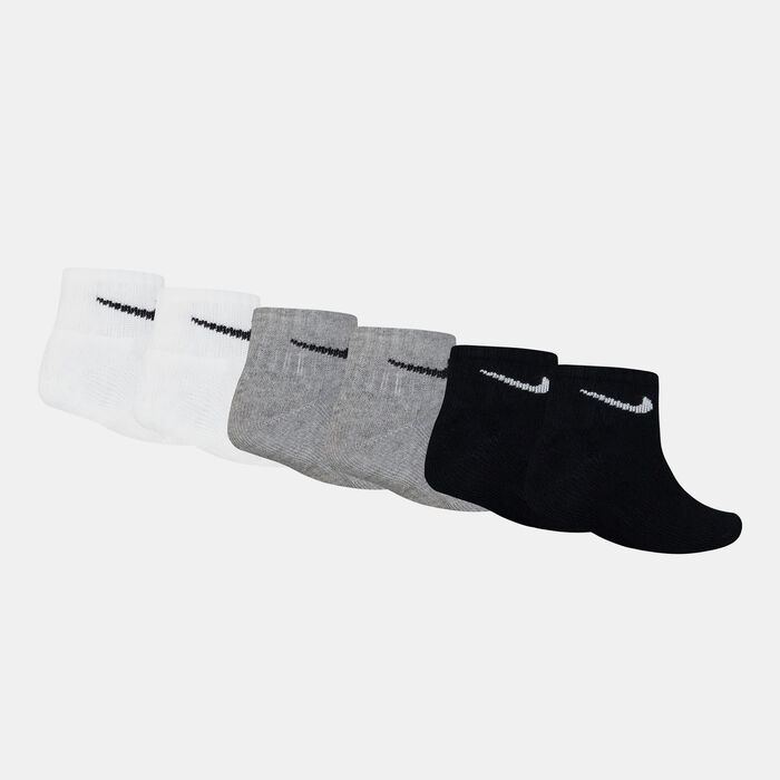 Nike Kids' Dri-FIT Performance Basics Ankle Socks (6 Pairs) Multi image number 1