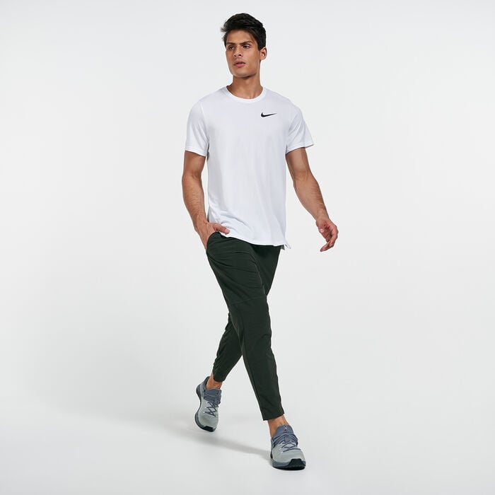 Buy Nike Men's Dri-FIT Superset Training T-Shirt White in Dubai, UAE -SSS