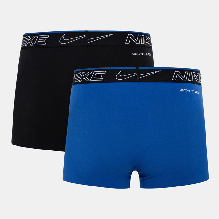Nike Men's Dri-FIT Elite Cotton Stretch Boxers (2 Pack) Multi image number 1
