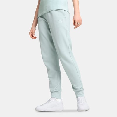 PUMA Women's Essentials Elevated Sweatpants Green