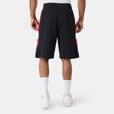 New Era Men's NBA Chicago Bulls Panel Shorts Black