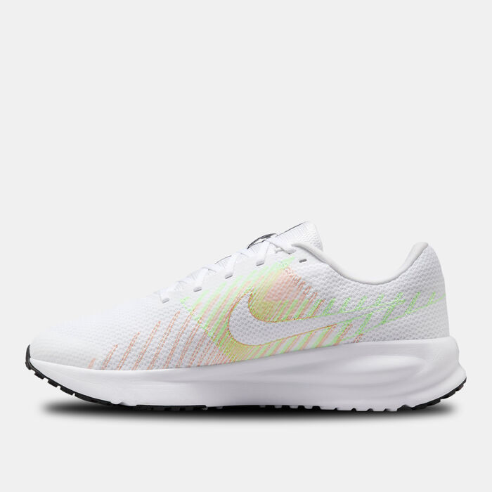 Nike Men's Run Defy Road Running Shoes White image number 2
