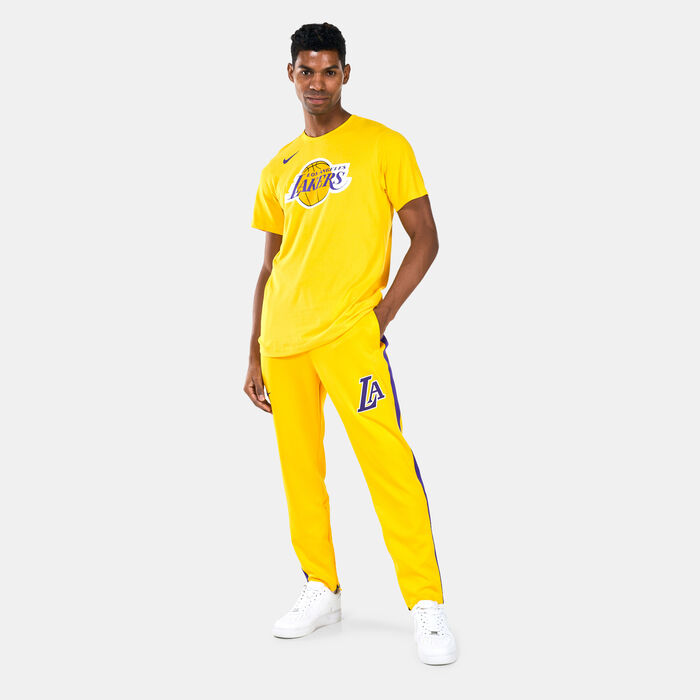 Nike LA Lakers Logo T-Shirt - Yellow