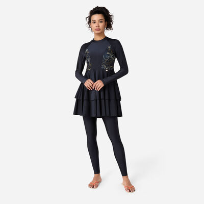 COEGA Women's Modest 2-Piece Swimsuit Black