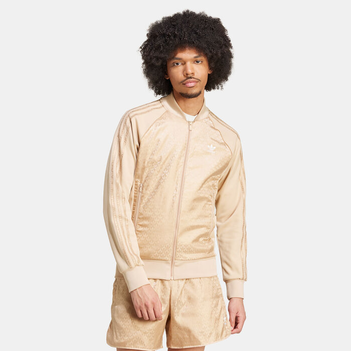 adidas Originals Men's Mono Track Jacket Beige image number 0