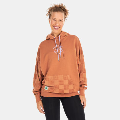 Vans Women's x EM on Holiday Hoodie Brown