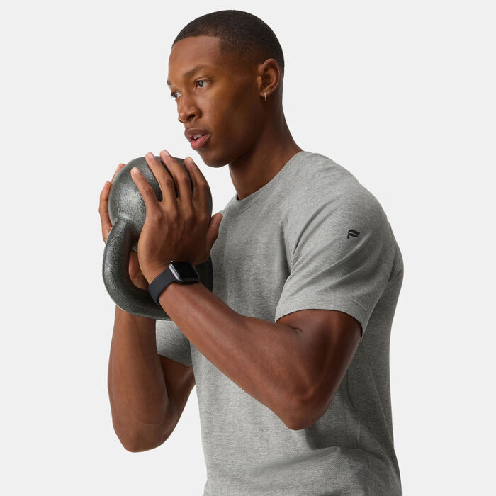 Fabletics Men's The Training Day T-Shirt Grey image number 2