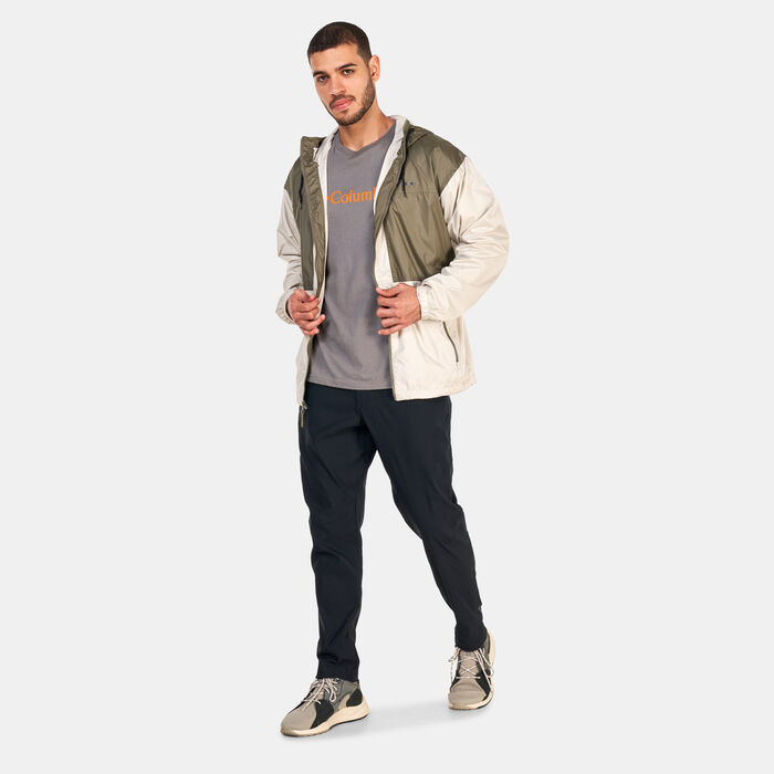 Columbia Men's Flash Challenger&trade; Lined Windbreaker Jacket Brown image number 2