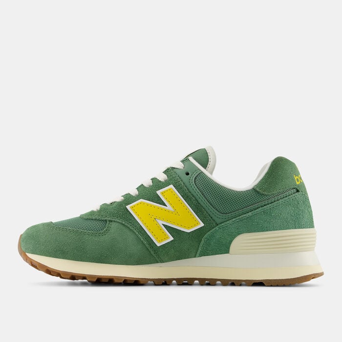 New Balance Women's 574 Shoes Green image number 2