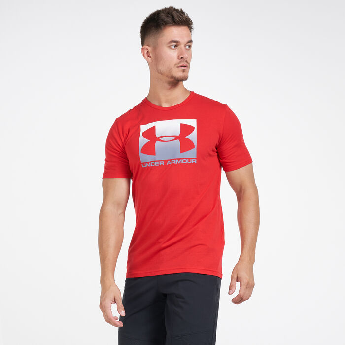 Under Armour Boxed Sportstyle T-Shirt Red image number 0
