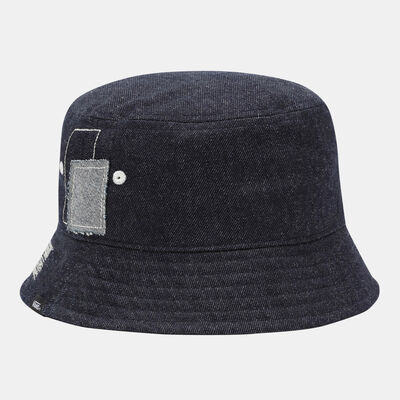 Vans Women's Mended Check Denim Bucket Hat Blue