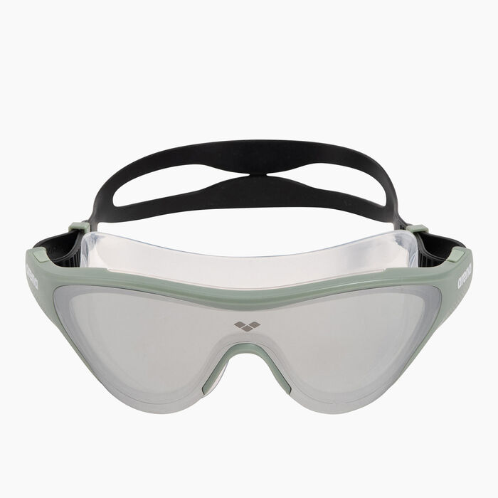 Arena The One Mask Mirror Training Swimming Goggles Silver image number 2