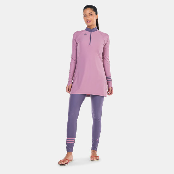 adidas Women's 3-Stripes Swimming Top Multi image number 2