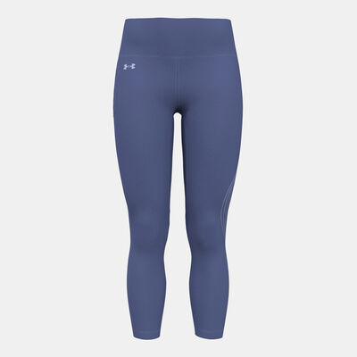 Under Armour Women's UA Motion Branded Training Ankle Leggings Purple