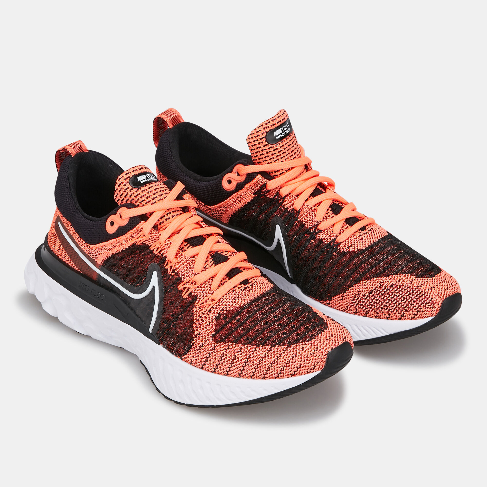 nike react infinity run flyknit 2 orange