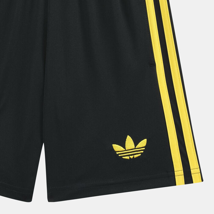 adidas Kids' Manchester United 25/26 3rd Replica Football Shorts Black image number 2