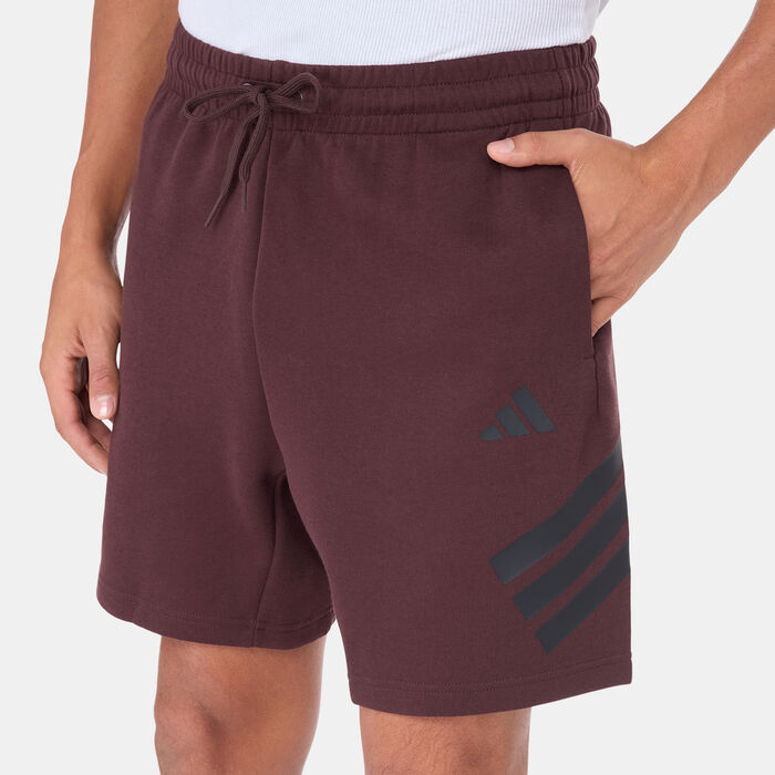 adidas Men's Future Icons Shorts Brown image number 3
