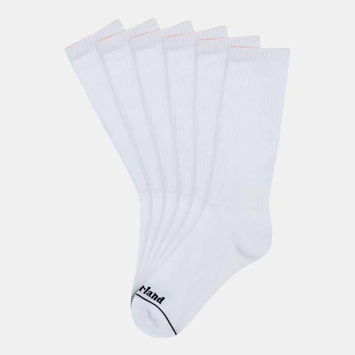 Timberland Core Crew Socks (3 Pack) White image number 0