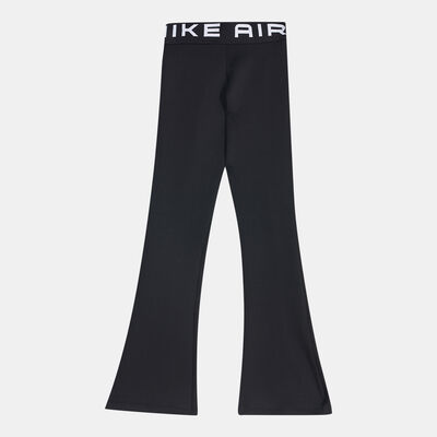 Nike Kids' Sportswear Air Essentials High-Rise Flared Leggings Black