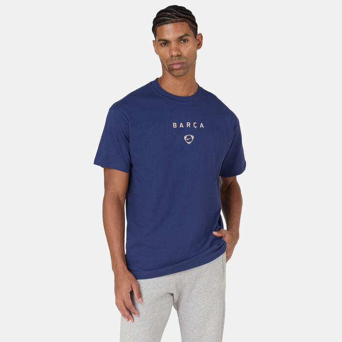 Nike Men's FC Barcelona Total 90 T-Shirt Blue image number 0