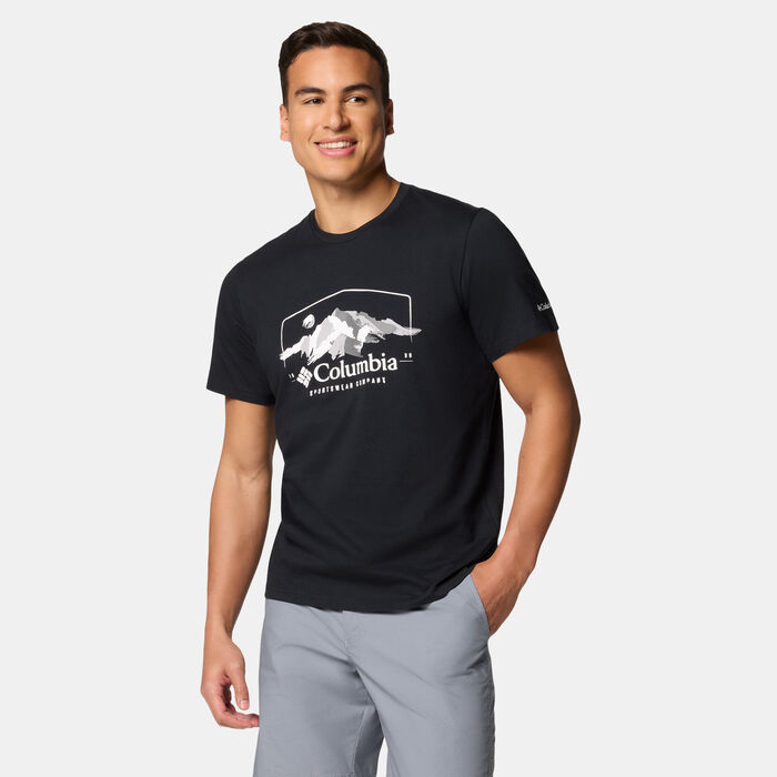 Columbia Men's Path Lake Graphic T-Shirt Grey image number 2