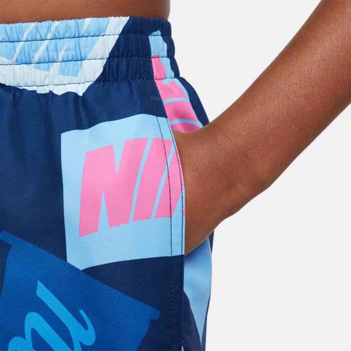 Nike Swim KIds' Swimming Volley Shorts Blue image number 4