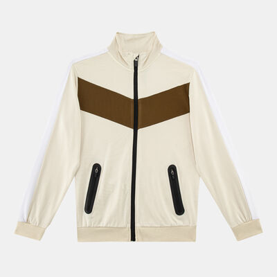 Sun and Sand Sports Kids' Colourblock Bomber Jacket Beige