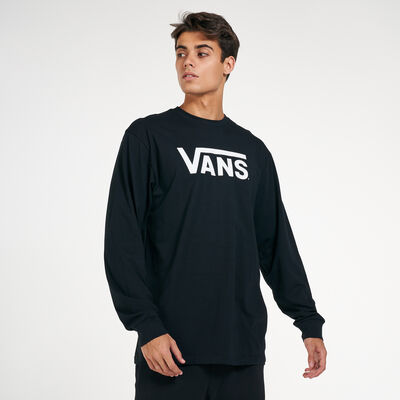 Vans Men's Classic Long Sleeves T-Shirt Black