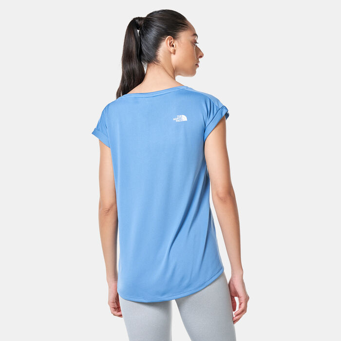 The North Face Women's Tanken Hiking T-Shirt Blue image number 1