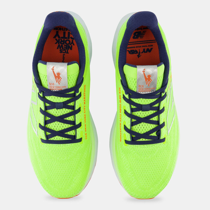 New Balance Men's TCS NYC Marathon Fresh Foam X 1080v13 Running Shoes Yellow image number 4