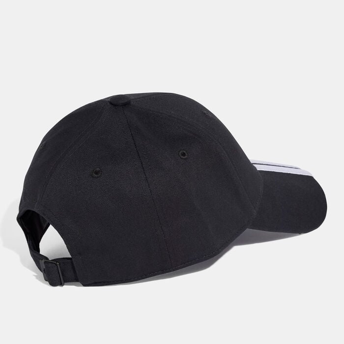 adidas Men's 3-Stripes Baseball Cap Black image number 1