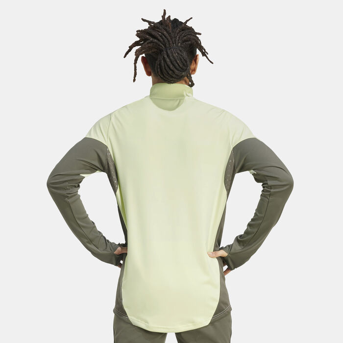 adidas Men's Real Madrid Tiro 25 Competition Training Football Top Green image number 1