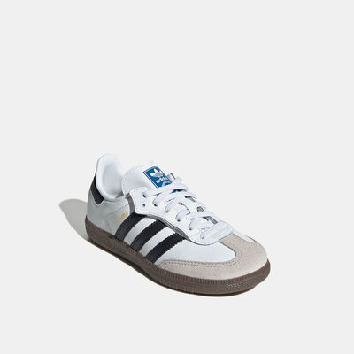 adidas Originals Kids' Samba OG Comfort Closure Shoes White