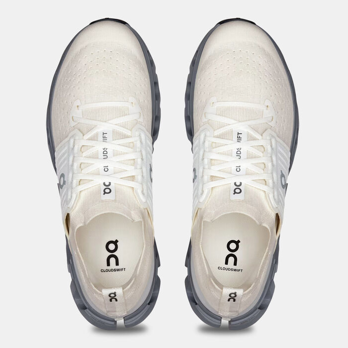 On Men's Cloudswift 4 Running Shoes White image number 4