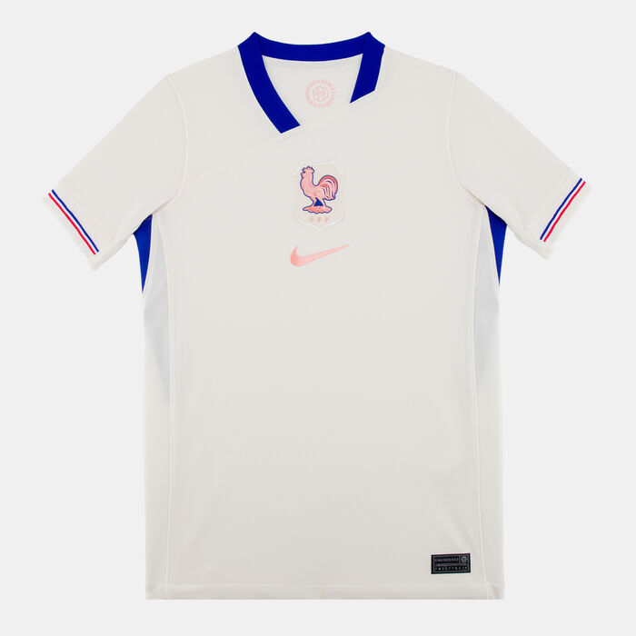 Nike Kids' France 2025 Away Replica Football Jersey (Women's Team) Ivory image number 0