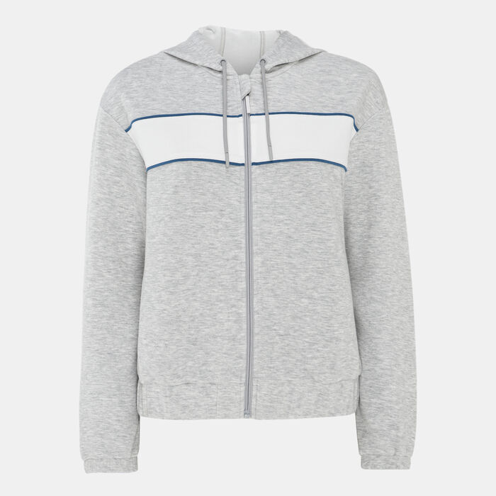 Sun and Sand Sports Women's Full-Zip Hoodie Grey image number 0