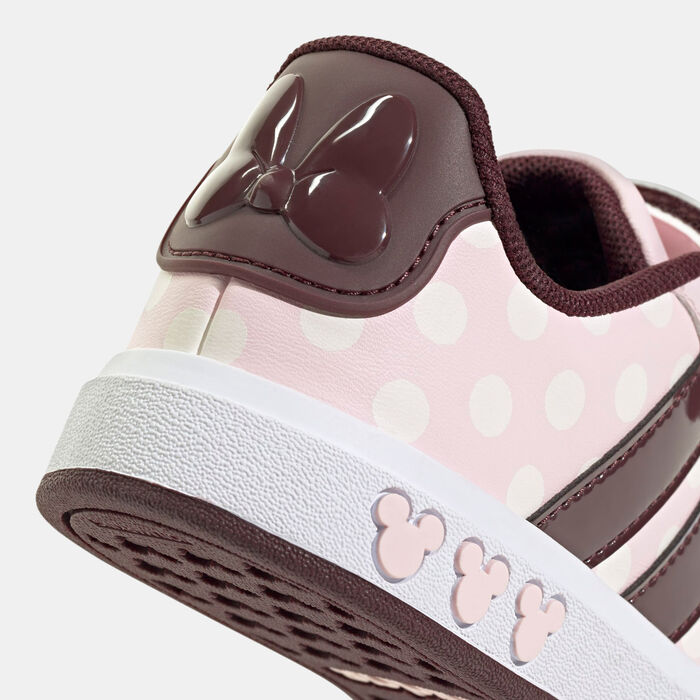 adidas Kids' Disney Minnie Mouse Grand Court Shoes Pink image number 5
