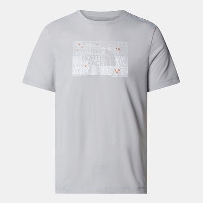 The North Face Men's Foundation Abstract Graphic T-Shirt Grey