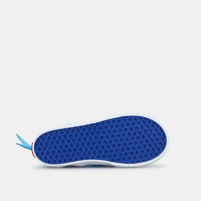 Vans Kids' Slip-On V Shark Shoe (Toddler) Blue image number 3