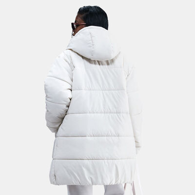 Nike Women's Sportswear Classic Therma-FIT Hooded Parka White