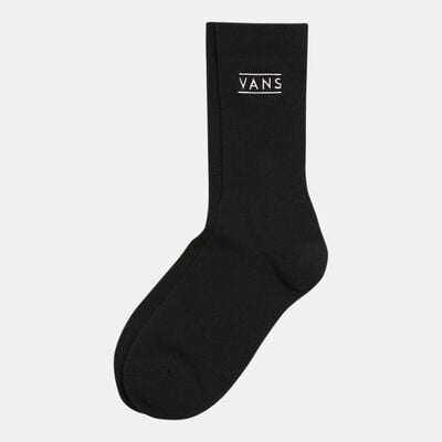 Vans Men's Half Box Crew Socks (1 Pair) Black