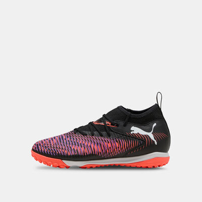 PUMA Kids' FUTURE 8 MATCH+ Turf Ground Football Shoes White