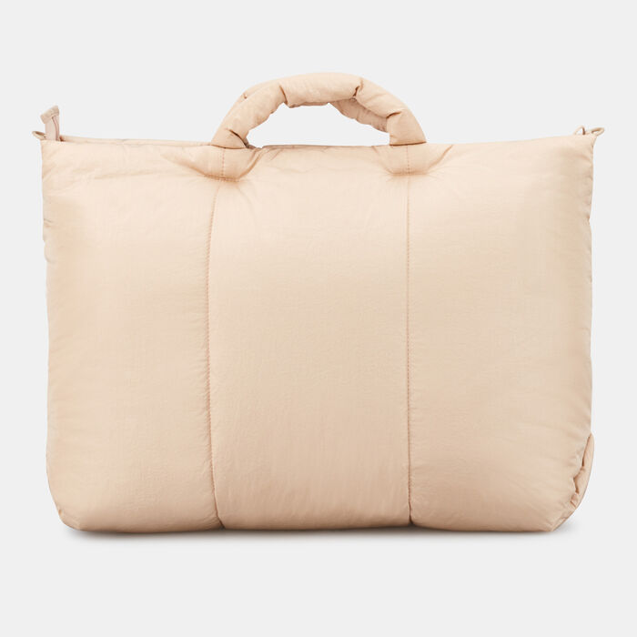 PUMA Women's Premium Oversized Shopper Bag Beige image number 2