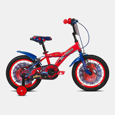 Spartan Kids' Super Spidey 14 Bike Red