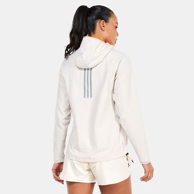 adidas Women's X-City Running Jacket Beige