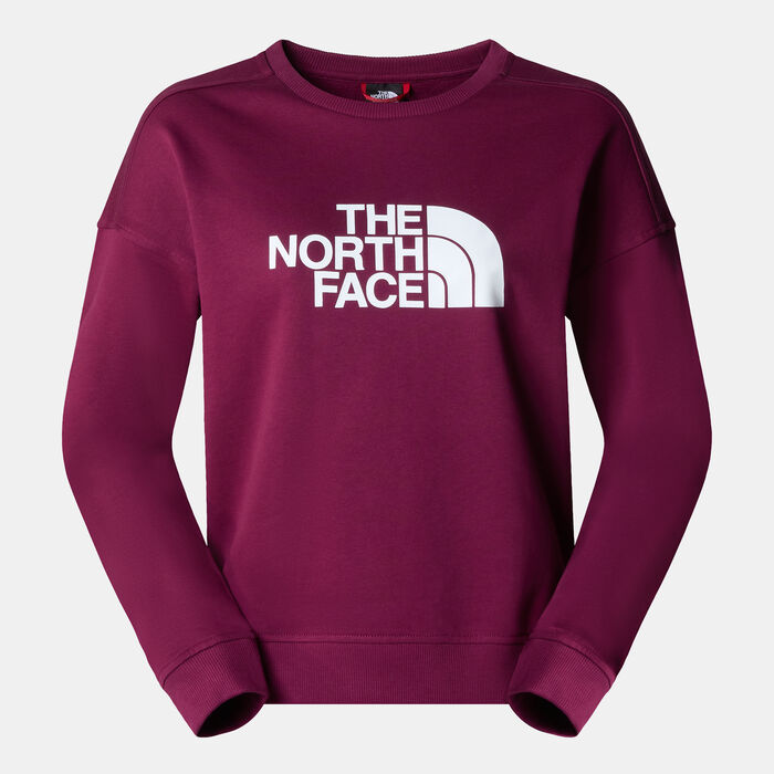 The North Face Women's Drew Peak Sweatshirt Red image number 0