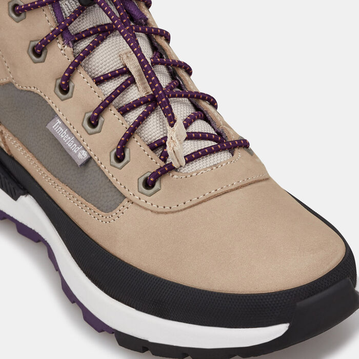 Timberland Kids' Field Trekker Mid Shoe Beige image number 4